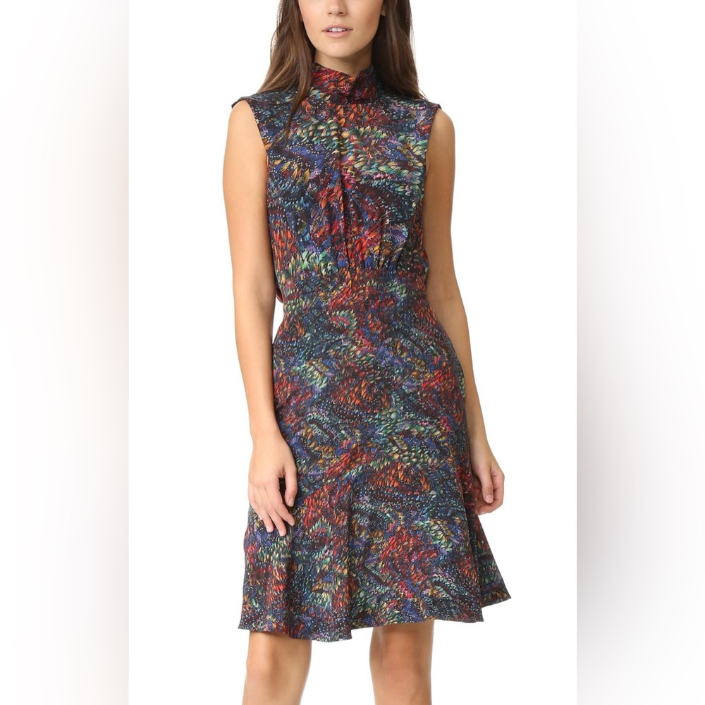 Saloni Fit and Flare dress